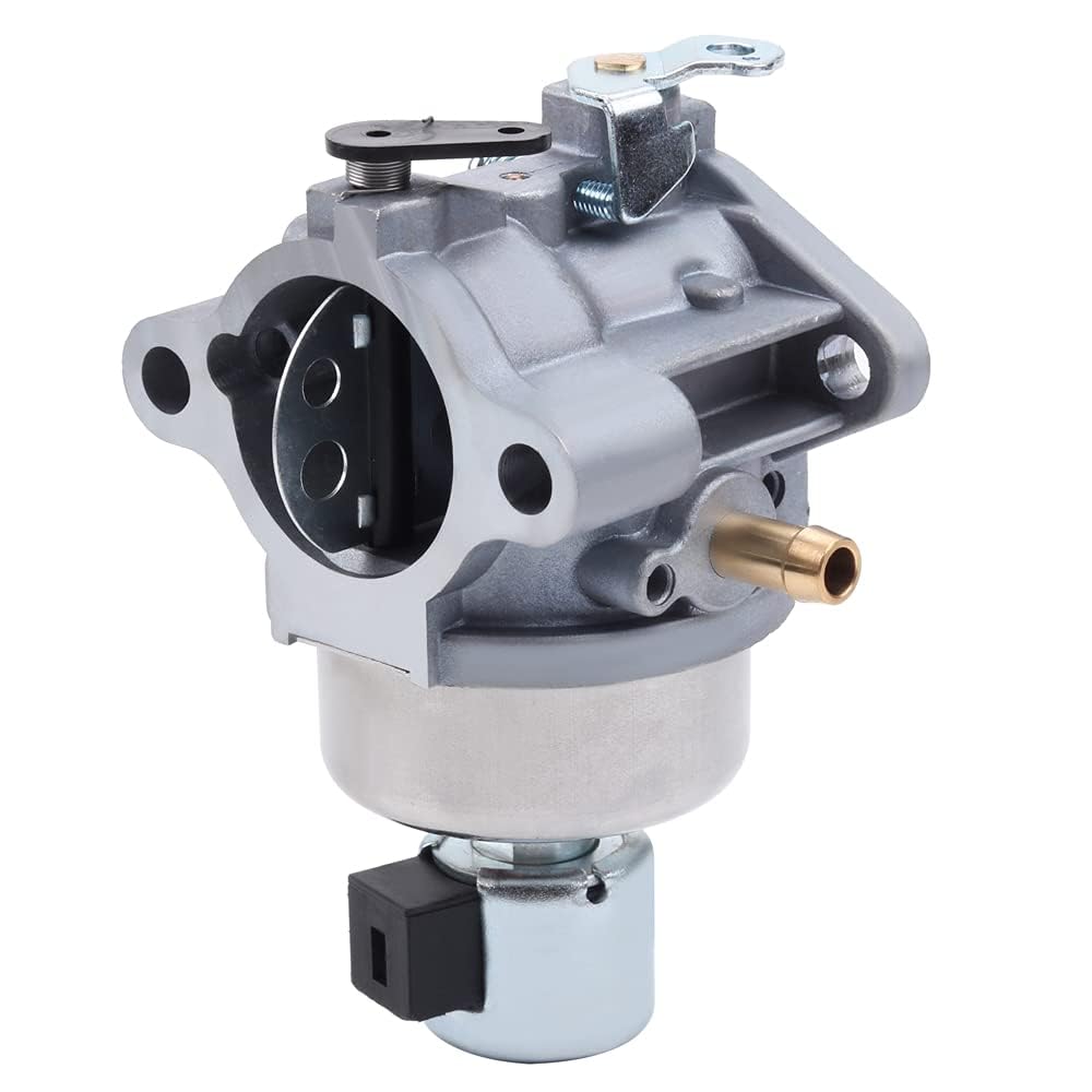 Dalom carburetor mounted on a Kohler engine demonstrating restored mower performance