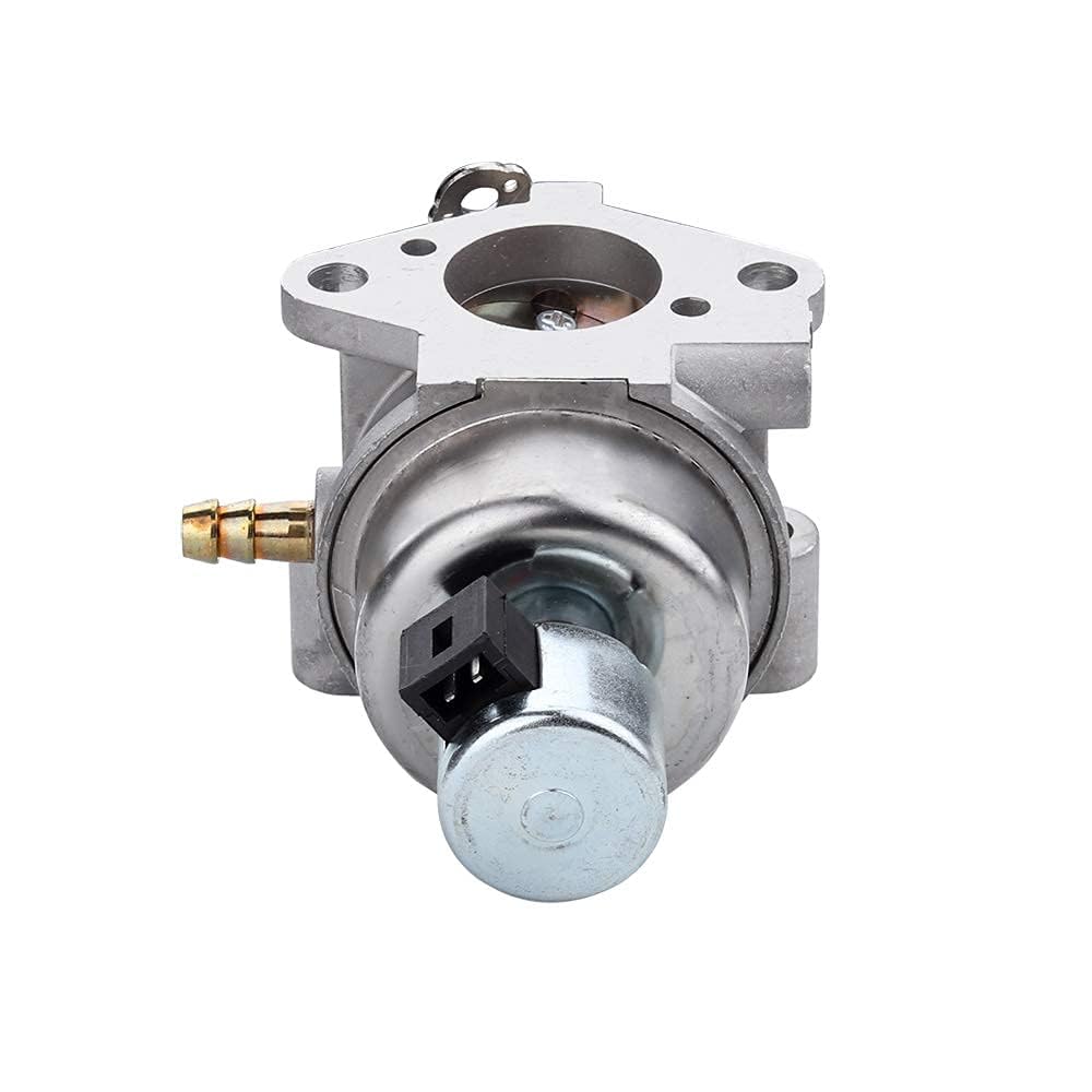 Dalom carburetor next to ruler showing compact size for easy storage and handling