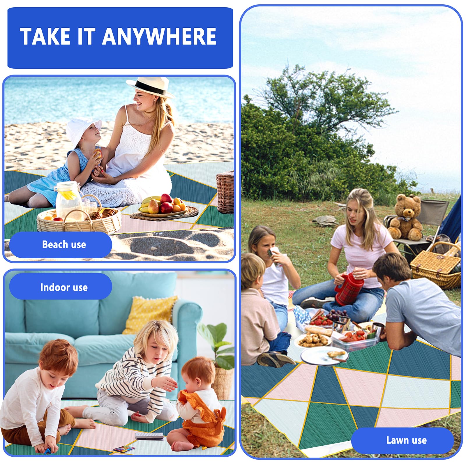 DanCoom compact folded roll with Velcro for easy transport benefit