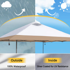 D&ONEHOS canopy top in backyard use providing shaded entertaining area