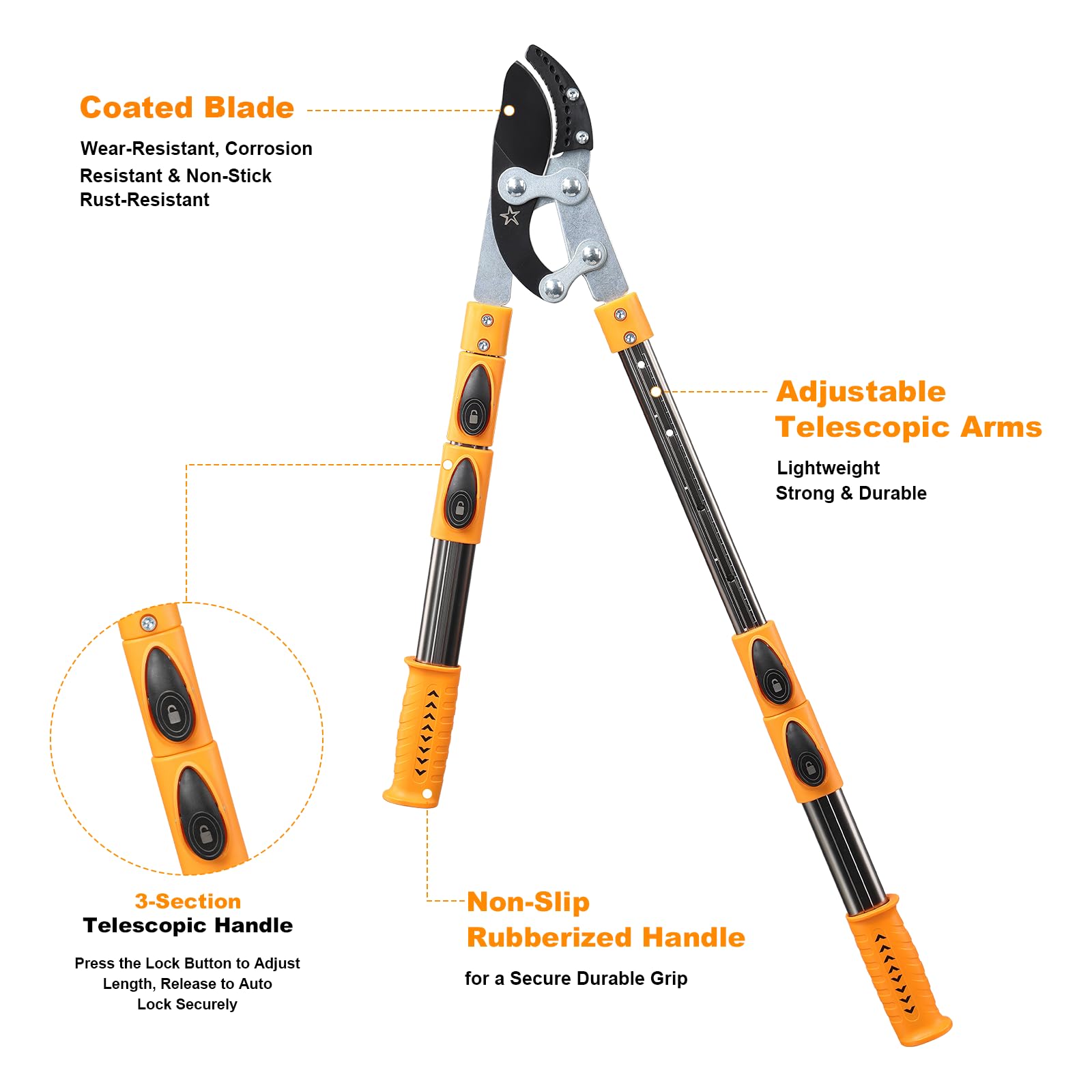 Daneried ergonomic non-slip handle showing comfort and reduced fatigue