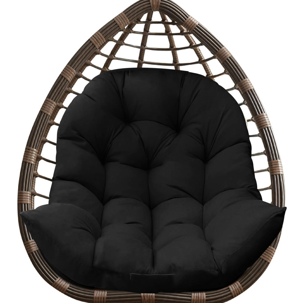 DANGHOOGY front view of packaged egg chair cushion showing shape and color benefit comfort