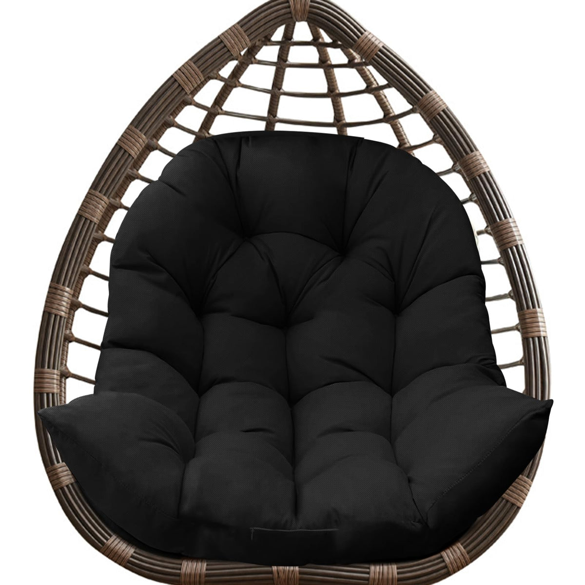 DANGHOOGY front view of packaged egg chair cushion showing shape and color benefit comfort