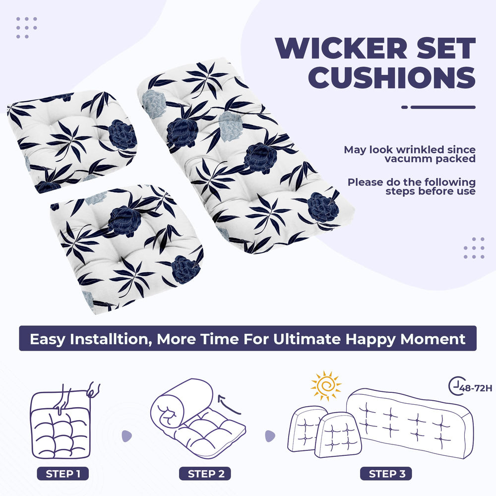 DANGHOOGY vacuum-packed cushion set unpacked to demonstrate easy shipping and expansion