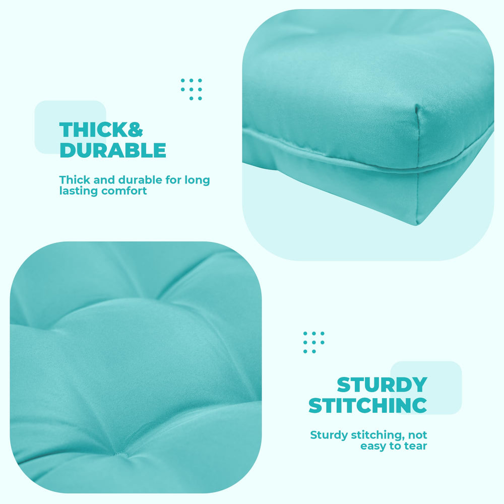 DANGHOOGY cushion on chair demonstrating scale and fit benefit