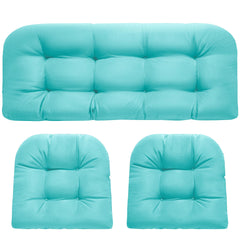 DANGHOOGY loveseat cushion front view showing fitted look and color benefit