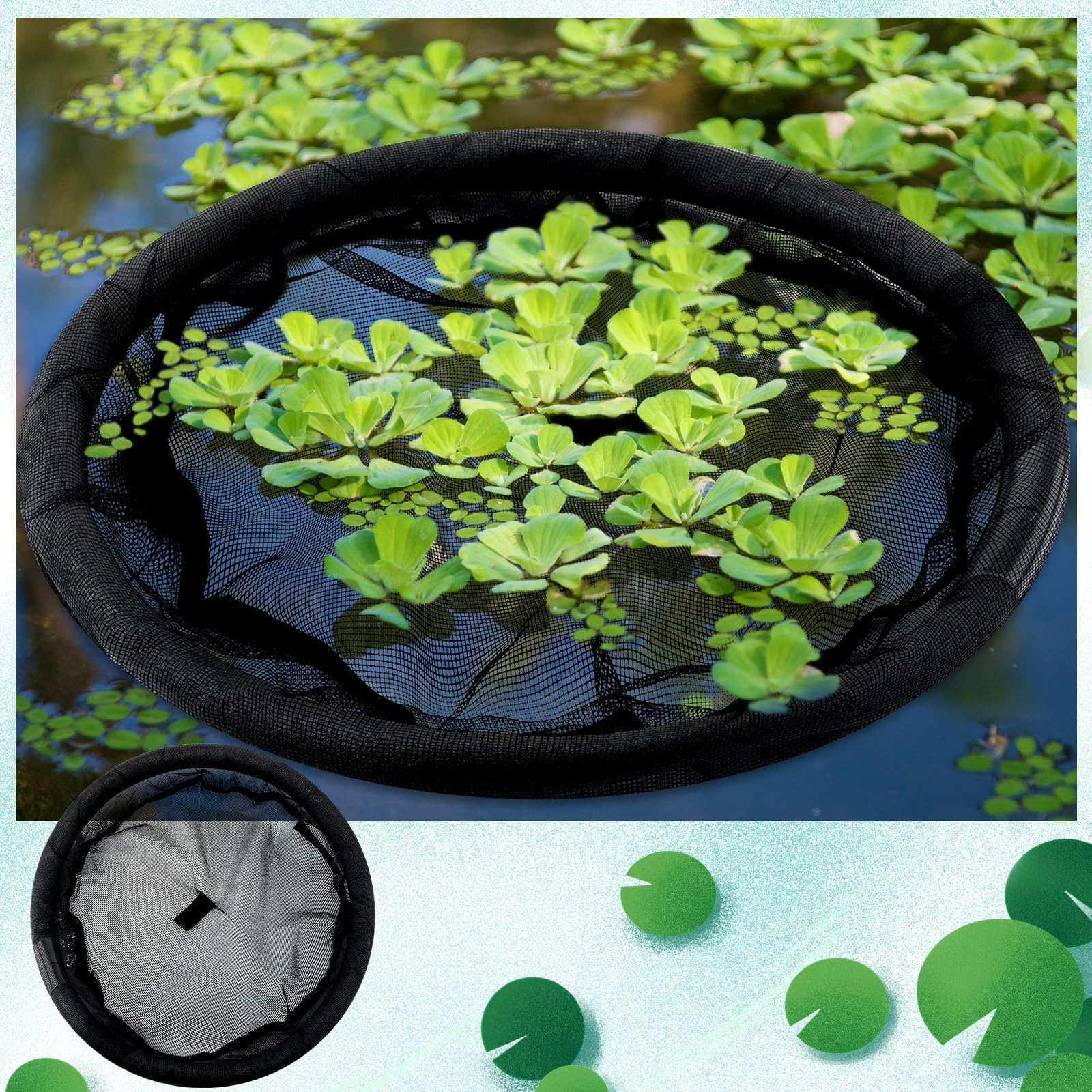 DANHMAO protected plants inside island illustrating prevention of root disturbance