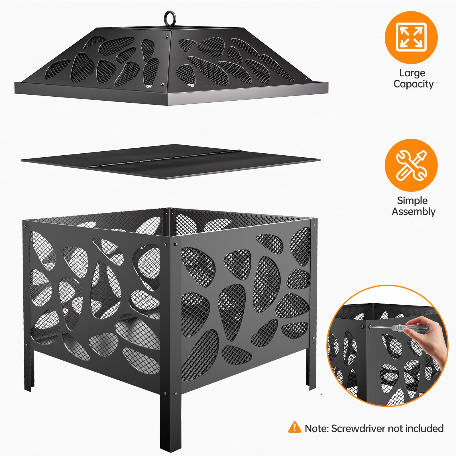Danluke in use on backyard evening creating cozy outdoor ambiance