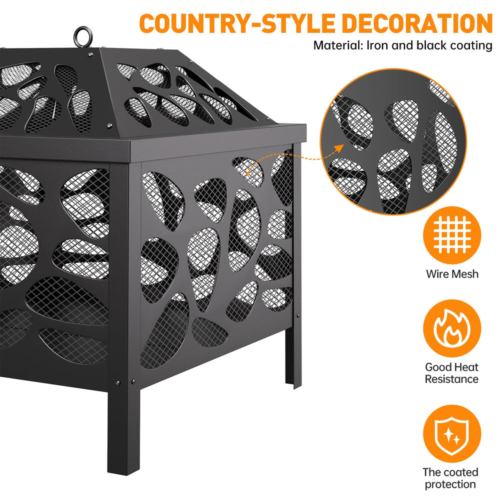 Danluke side ventilation holes illustrating improved airflow and burn