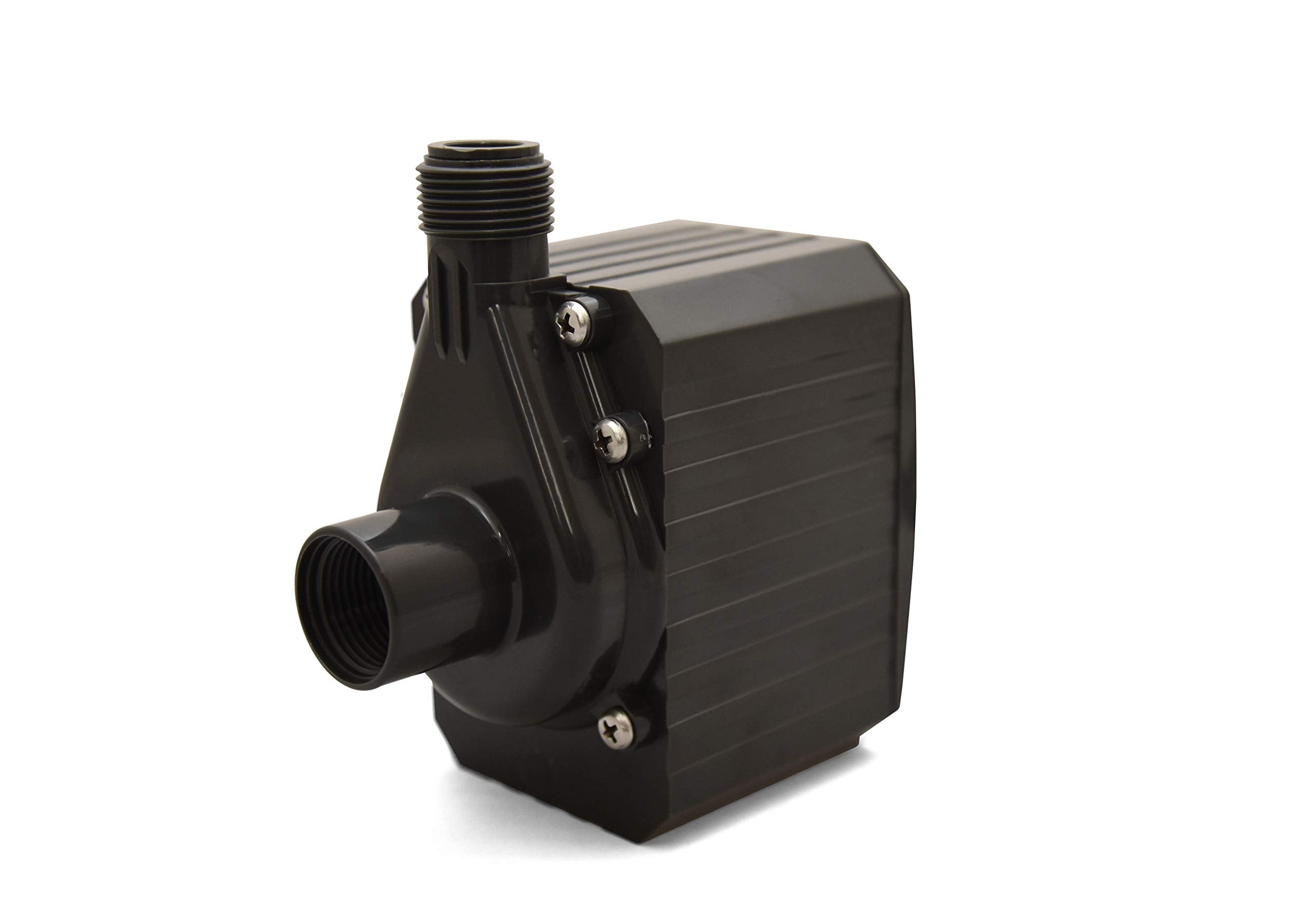 Danner Pond-Mag front view shows compact pump and fittings for reliable circulation