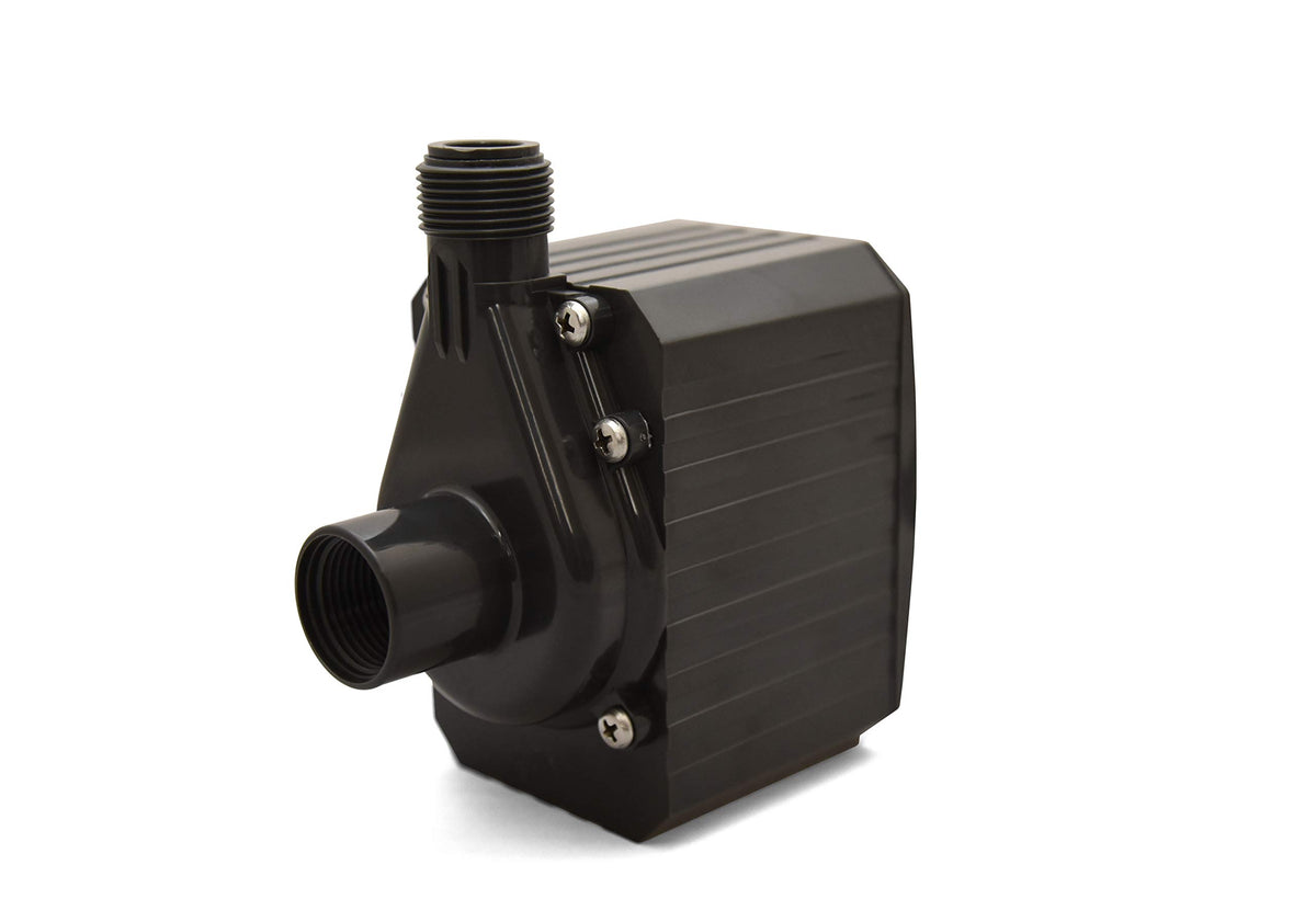 Danner Pond-Mag front view shows compact pump and fittings for reliable circulation