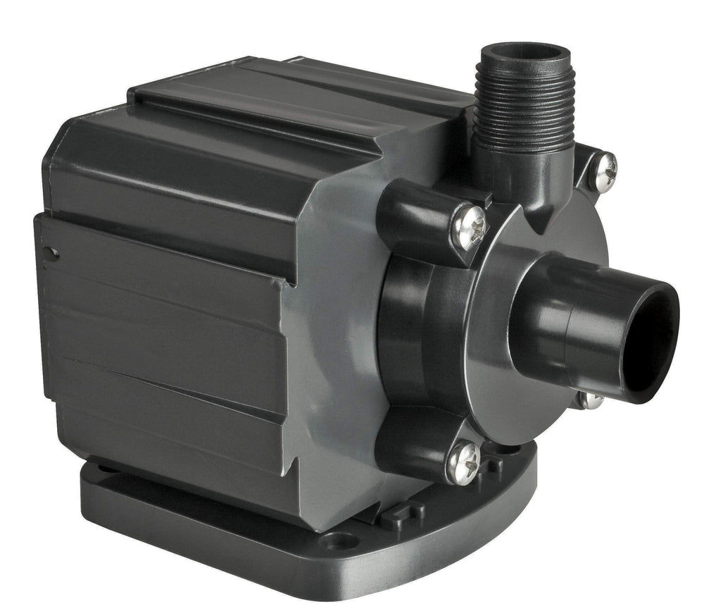 Danner Pond-Mag front view showing compact pump and inlet for easy installation