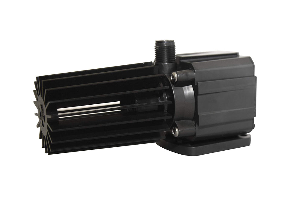 Danner Pondmaster close-up of magnetic impeller assembly, reliable low-maintenance