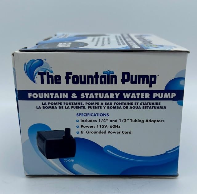 Danner pump label and 6-foot grounded cord detail showing safety assurance