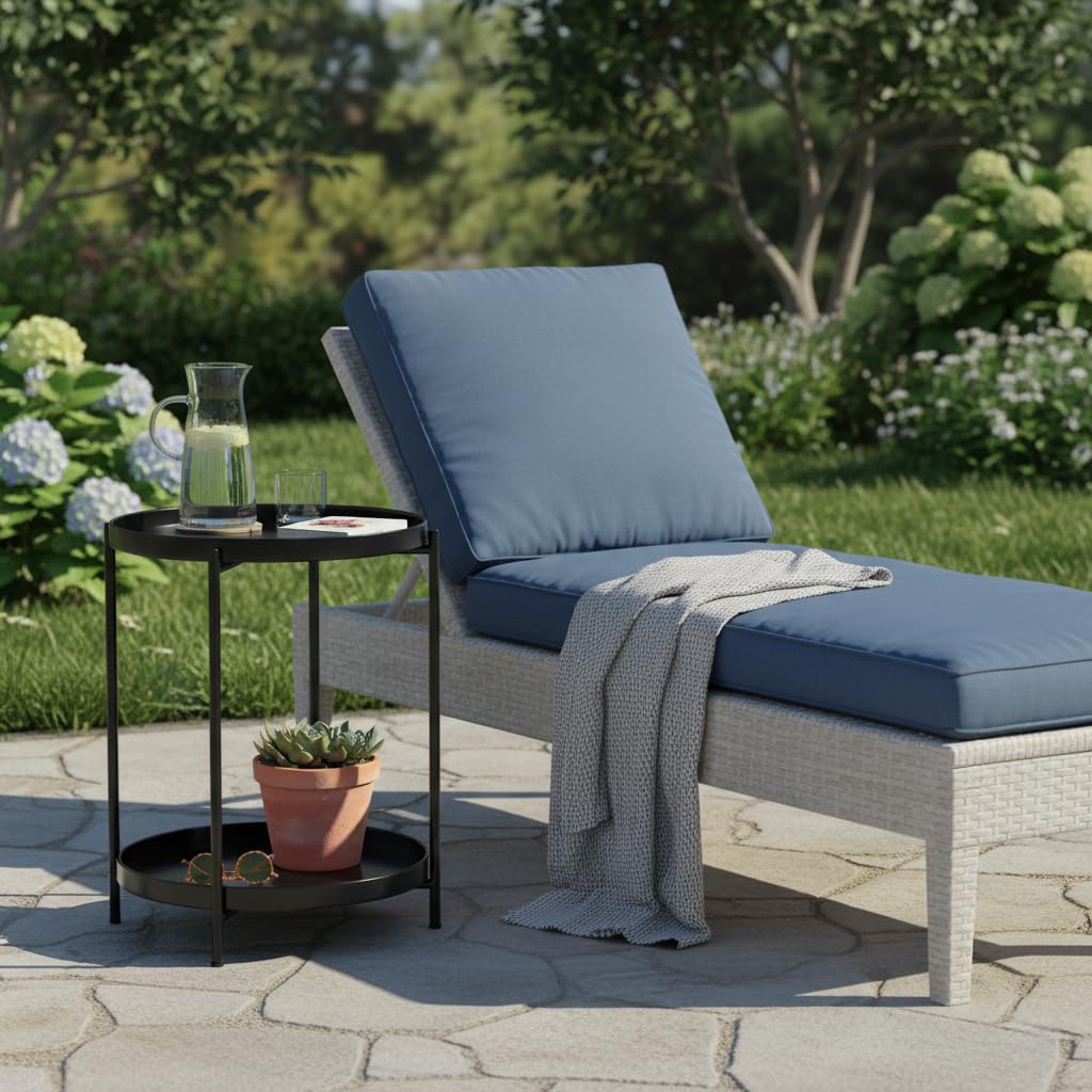 danpinera on patio highlighting weather-resistant finish for outdoor use