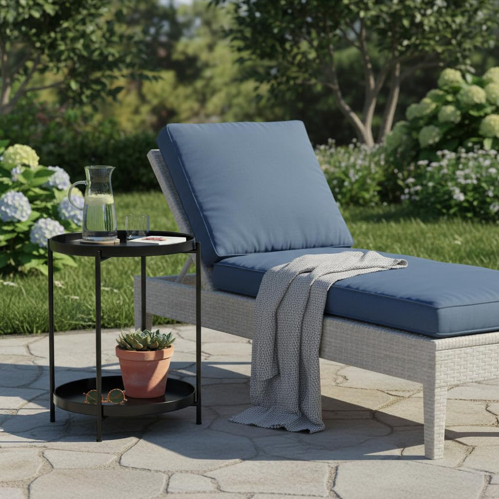 danpinera on patio highlighting weather-resistant finish for outdoor use