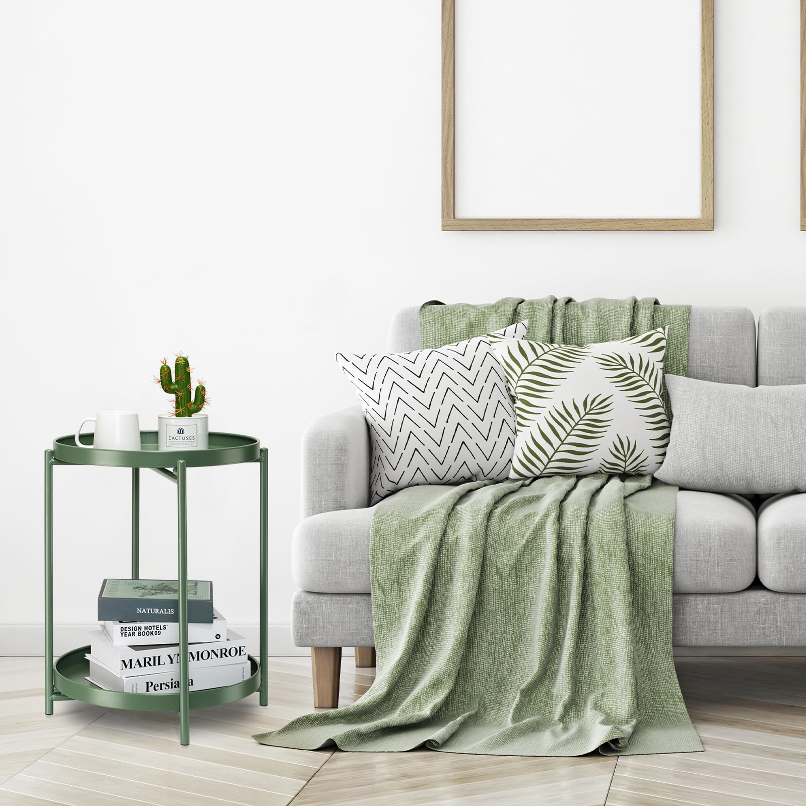 danpinera beside sofa showing scale and space-saving benefit