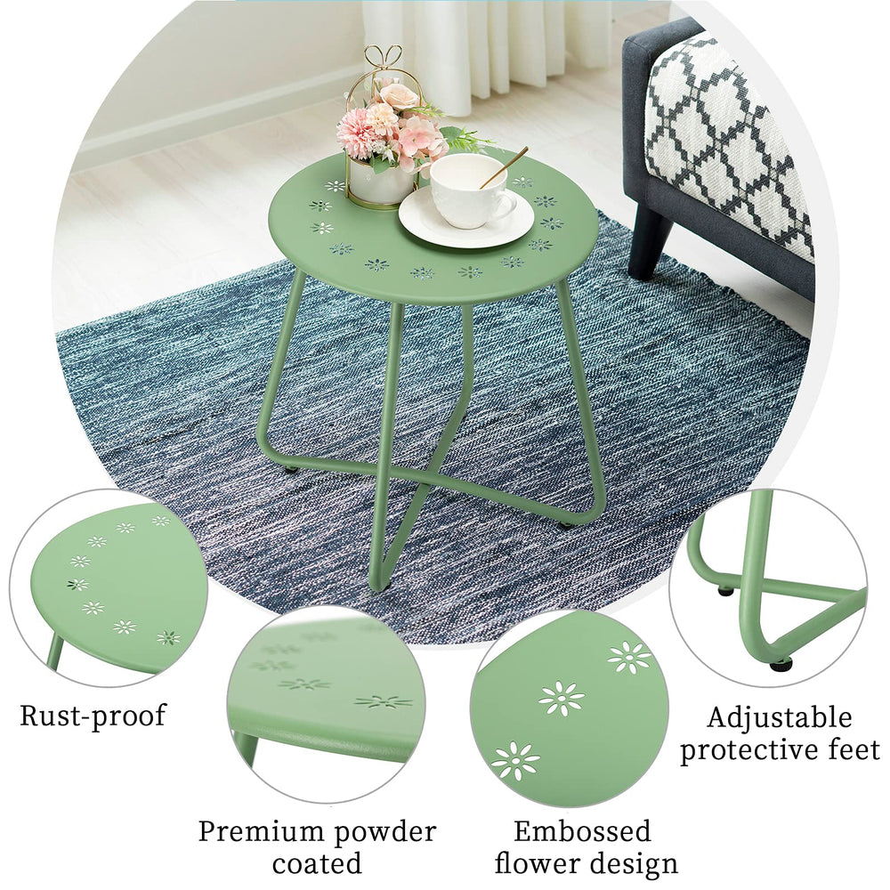 danpinera table beside a coffee mug showing size and scale for drinks and small items