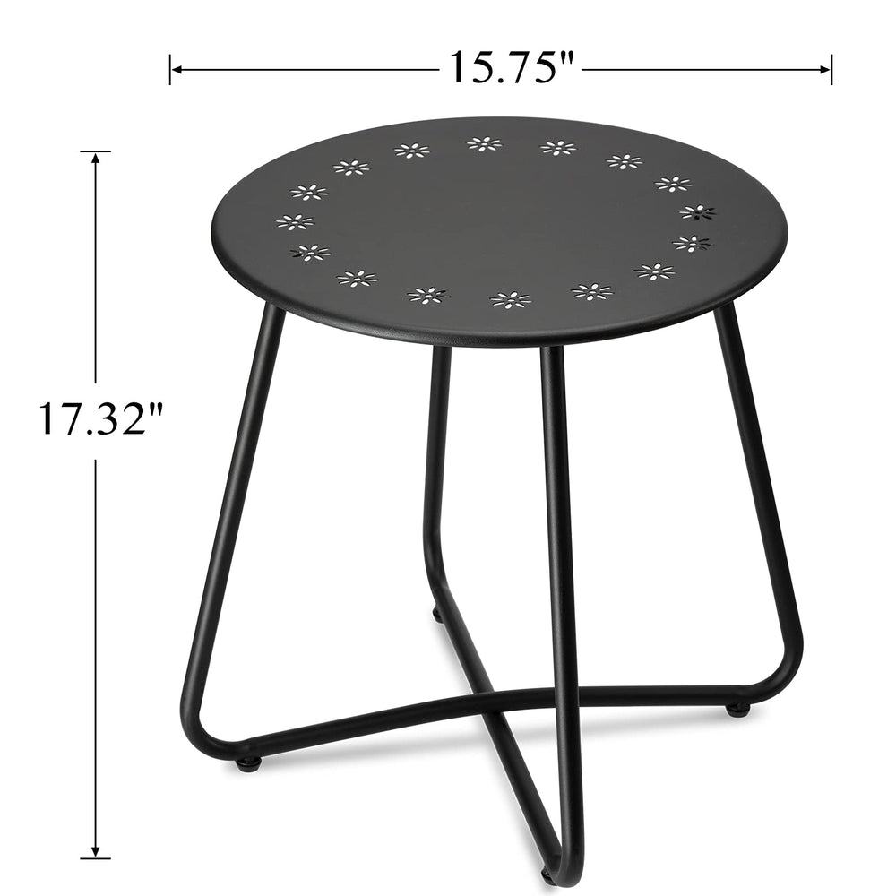 danpinera side profile showing adjustable feet for stable surfaces