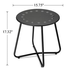 danpinera side profile showing adjustable feet for stable surfaces