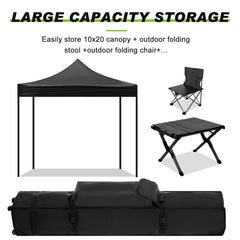 Dansydaisy three-handle setup for easy rolling, lifting and vehicle loading convenience