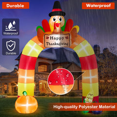 Danxilu turkey arch LED night illumination making yard visible and festive
