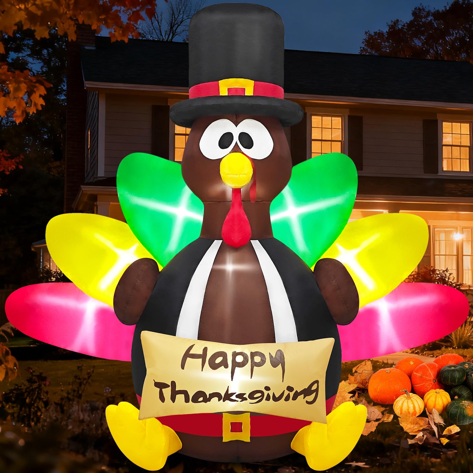 Danxilu turkey in a front-yard scene creating family-friendly photo moments