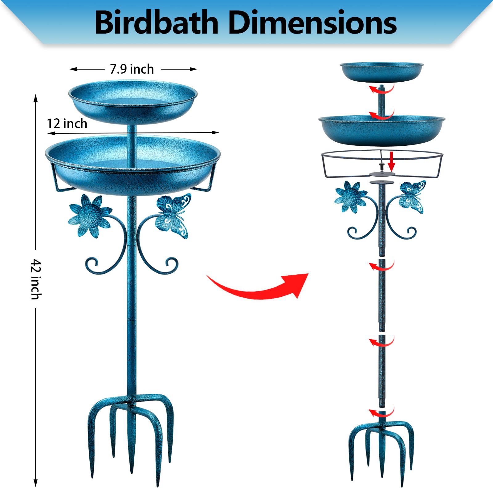 Daoeny lifestyle patio scene with birds demonstrating attractive backyard habitat