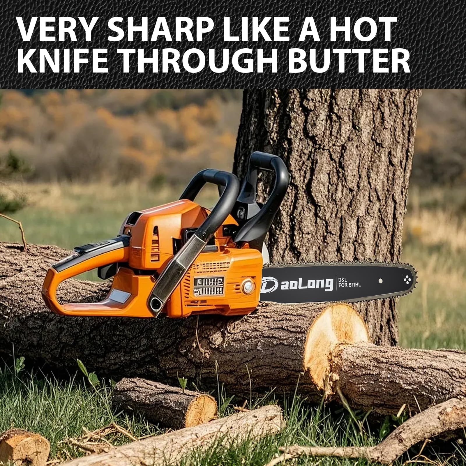 DAOLONG kit accessories flat lay for easy on-site repairs and sharpening