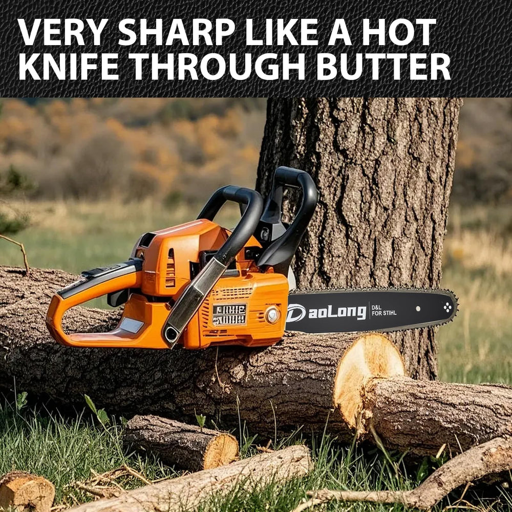 DAOLONG kit accessories flat lay for easy on-site repairs and sharpening
