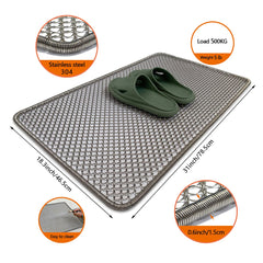 DAOMAER closeup of 304 stainless steel wire mesh highlighting rust resistance and durability