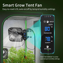 DAOTAILI close-up digital display and external probe for precise monitoring