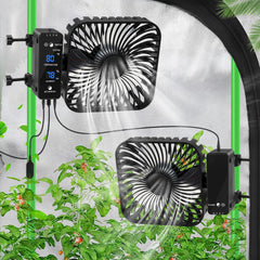 DAOTAILI front view of two-fan kit showing compact design and benefits