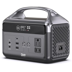 DaranEner front view showing outlets and portability benefit