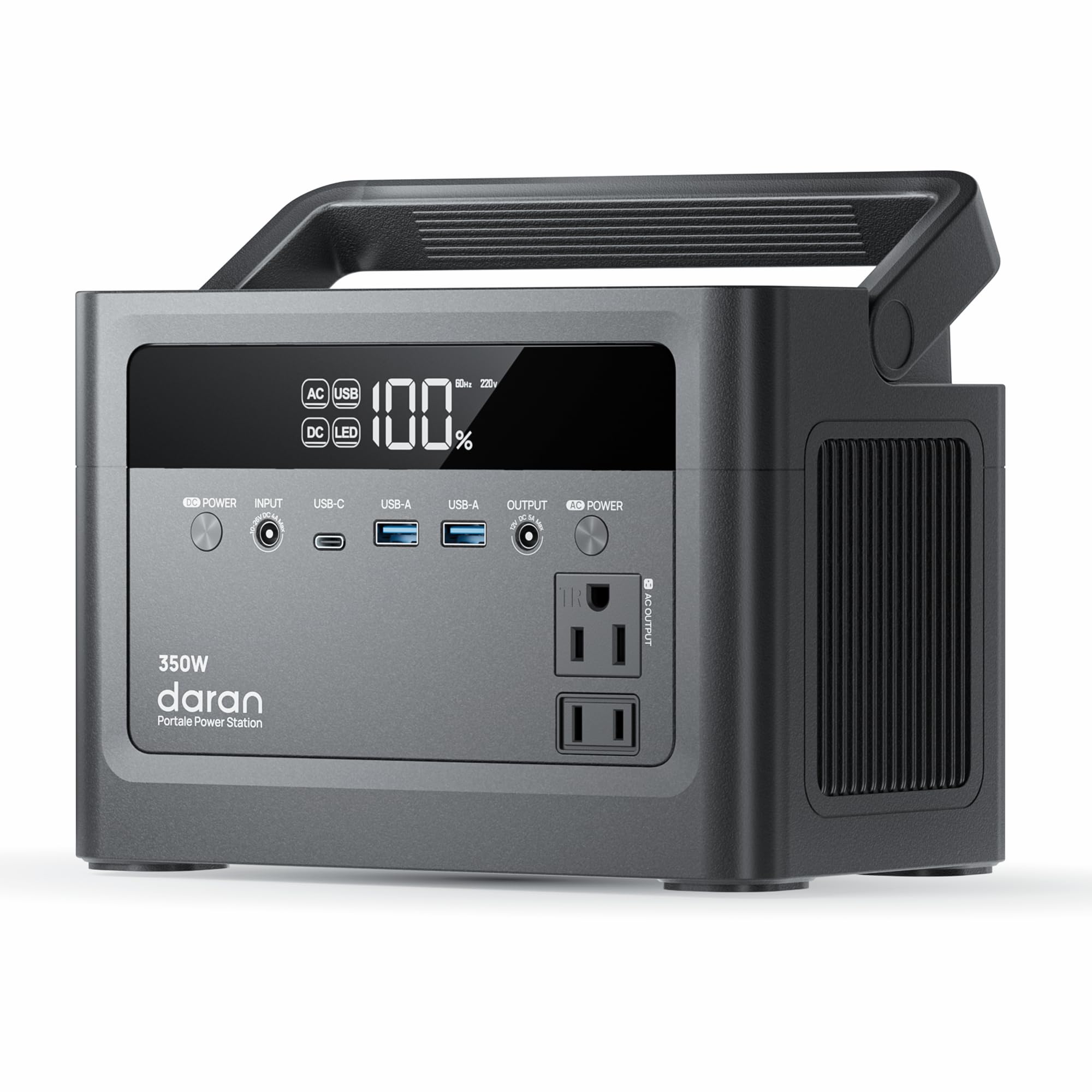 DaranEner 2026 front panel showing controls and display for easy monitoring