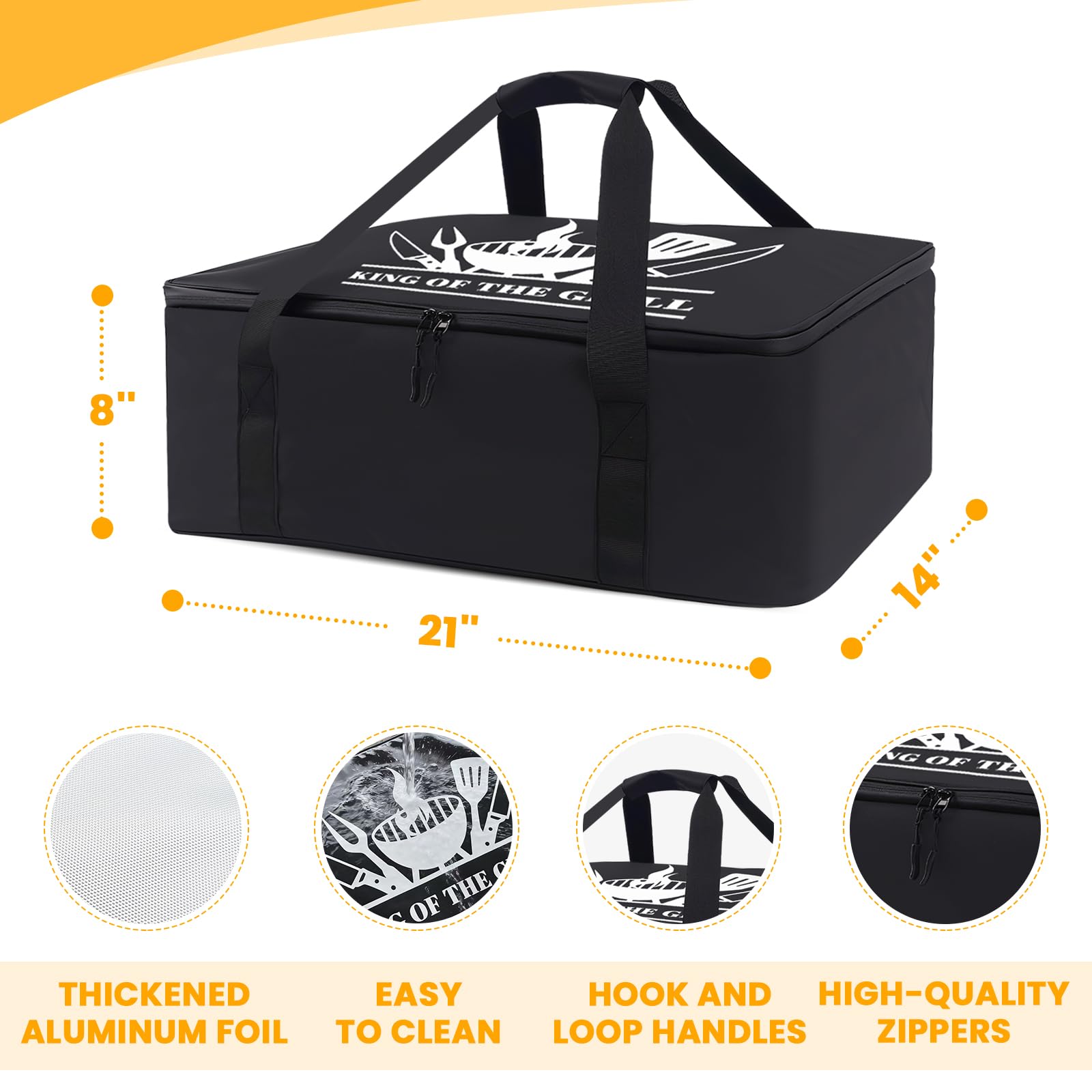 dark swan zipper and seam detail highlighting leak-proof build and reliability benefit