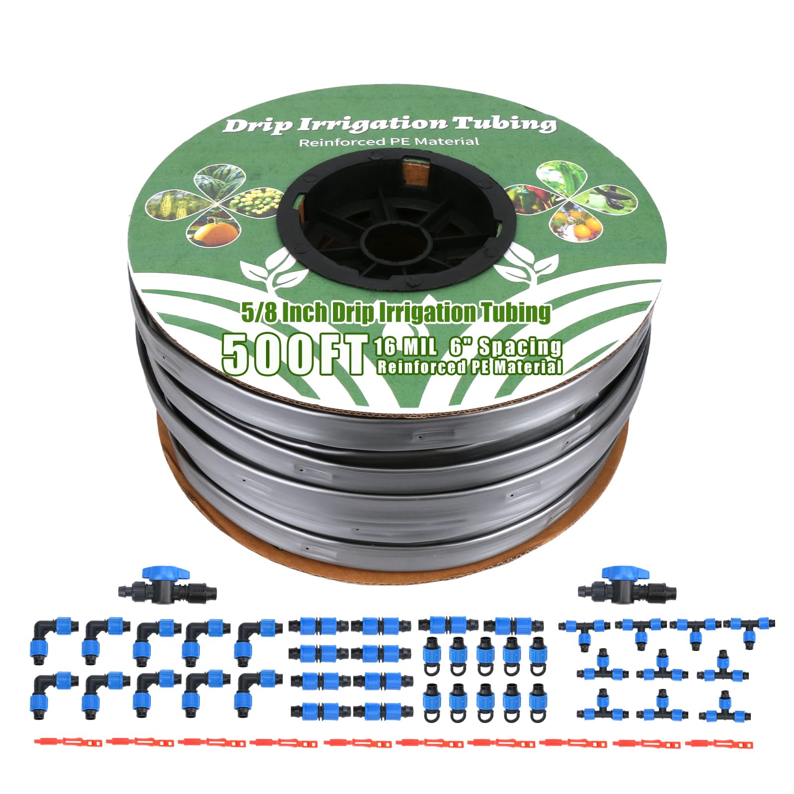 DarkTank front packaging showing 500ft tape and kit components for easy setup