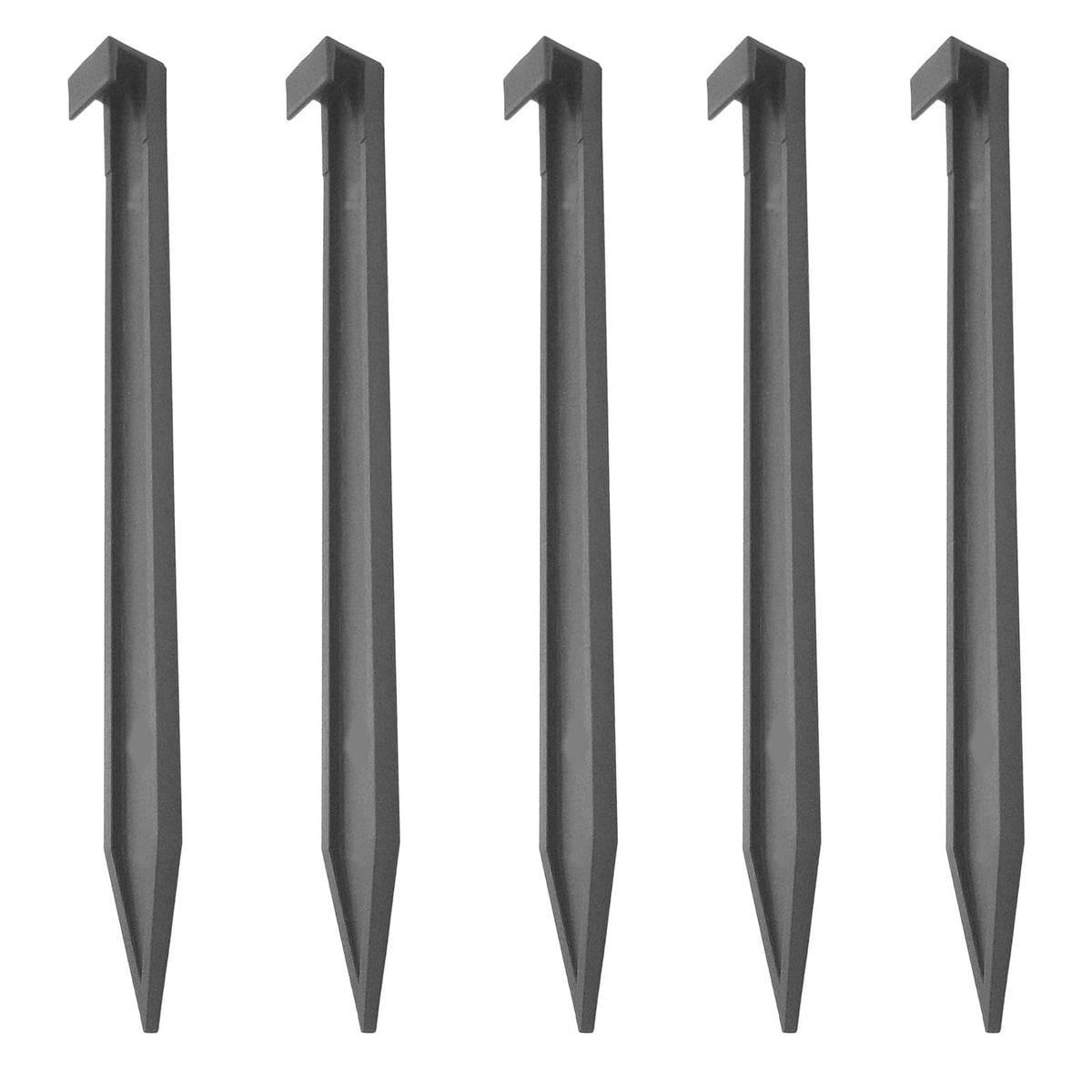 DasTior front packaging showing full 80-piece stake set and benefits