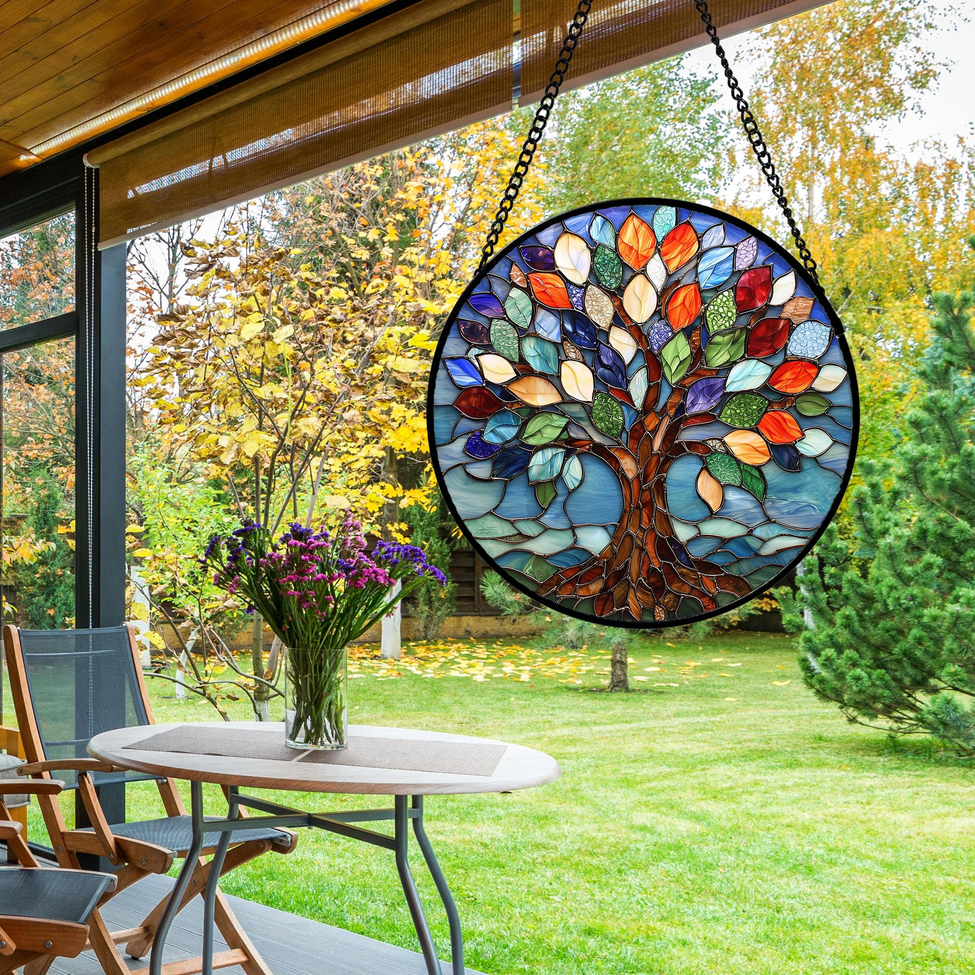 DASTOLL decorative placement in living room adding vibrant ambiance