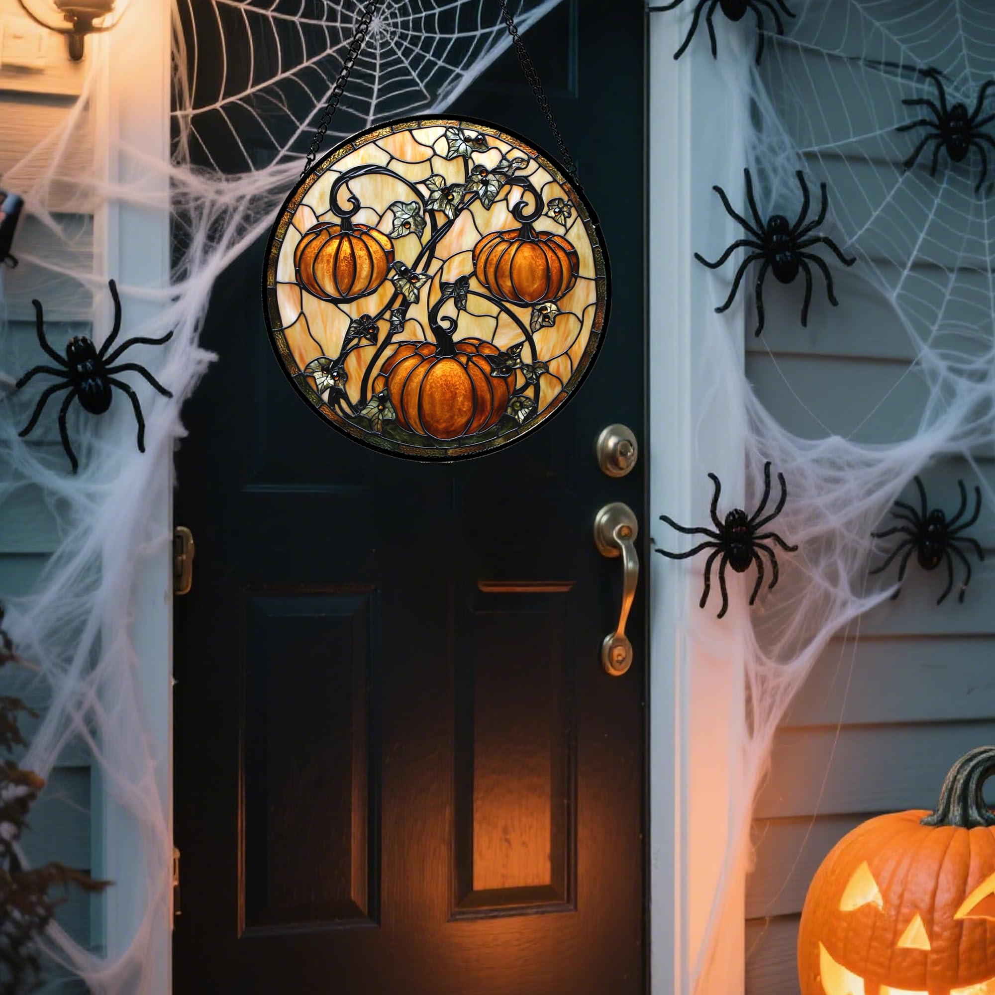 DASTOLL pumpkin detail closeup highlighting textured glass and artisanal finish for visual depth