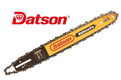 DatsenAAA guide bar edge and oil port detail reducing friction