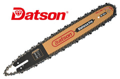 DatsenAAA guide bar sprocket nose detail showing 7-tooth design for smoother tip rotation
