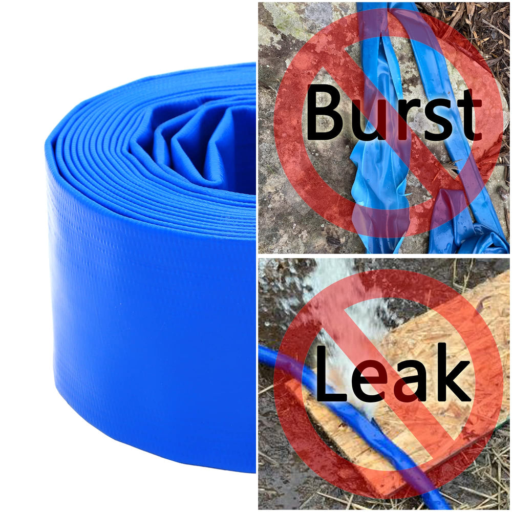 DAVCO hose clamped to a 3-inch pool filter outlet for reliable seal
