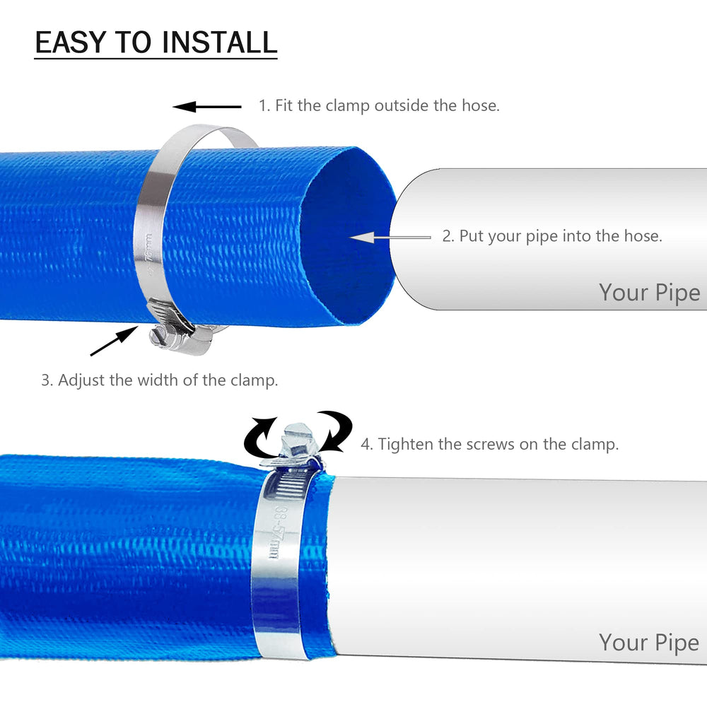 DAVCO coiled roll for compact storage and easy transport