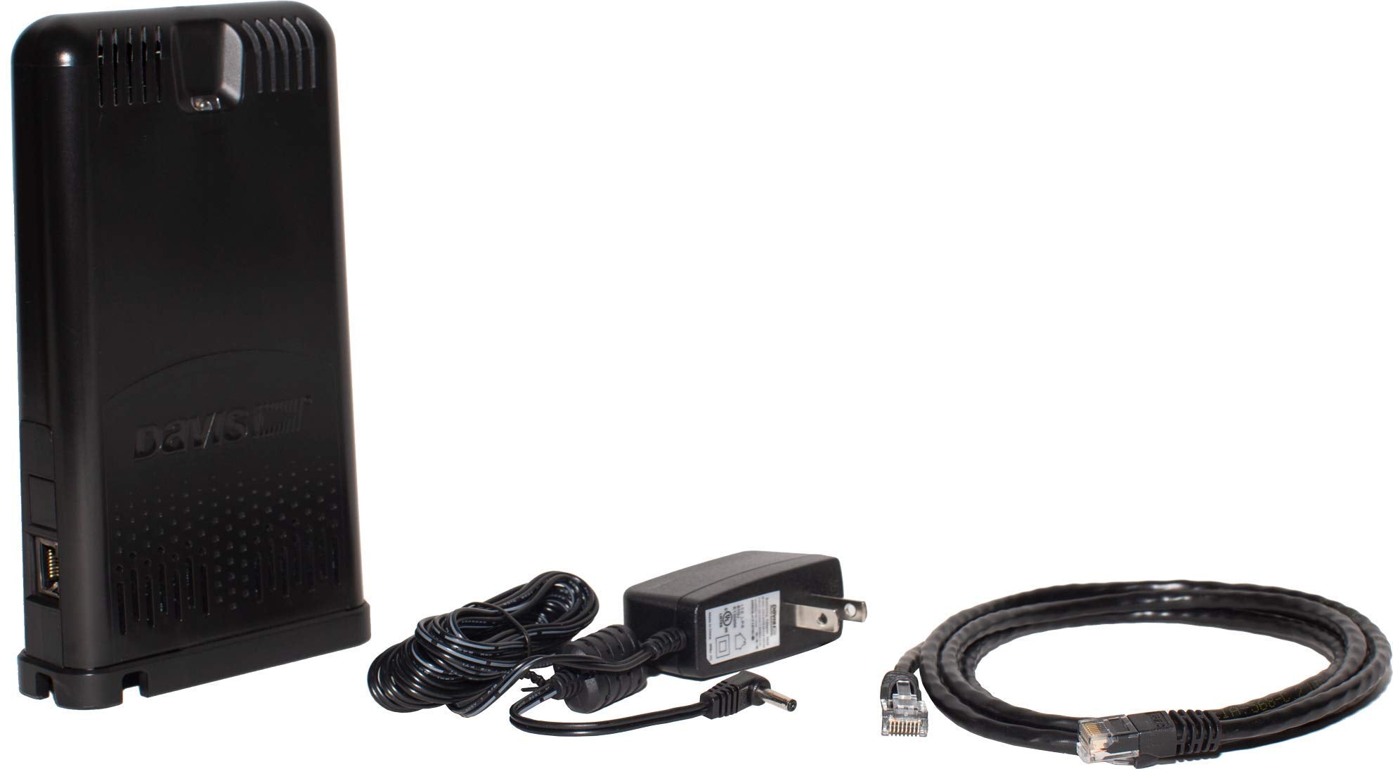 Davis Instruments 6100 antenna closeup showing radio hardware for long‑range reception