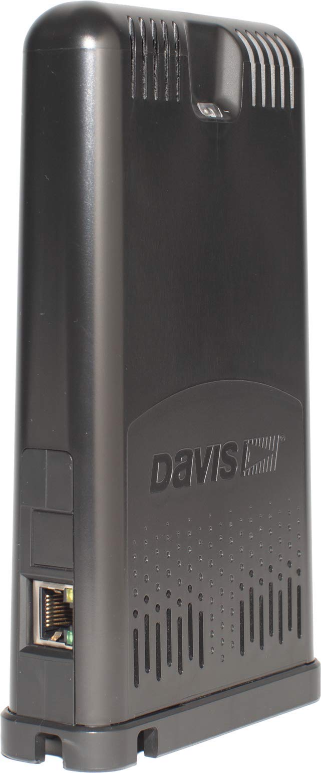 Davis Instruments 6100 mounted near router for stronger Wi‑Fi and cloud syncing