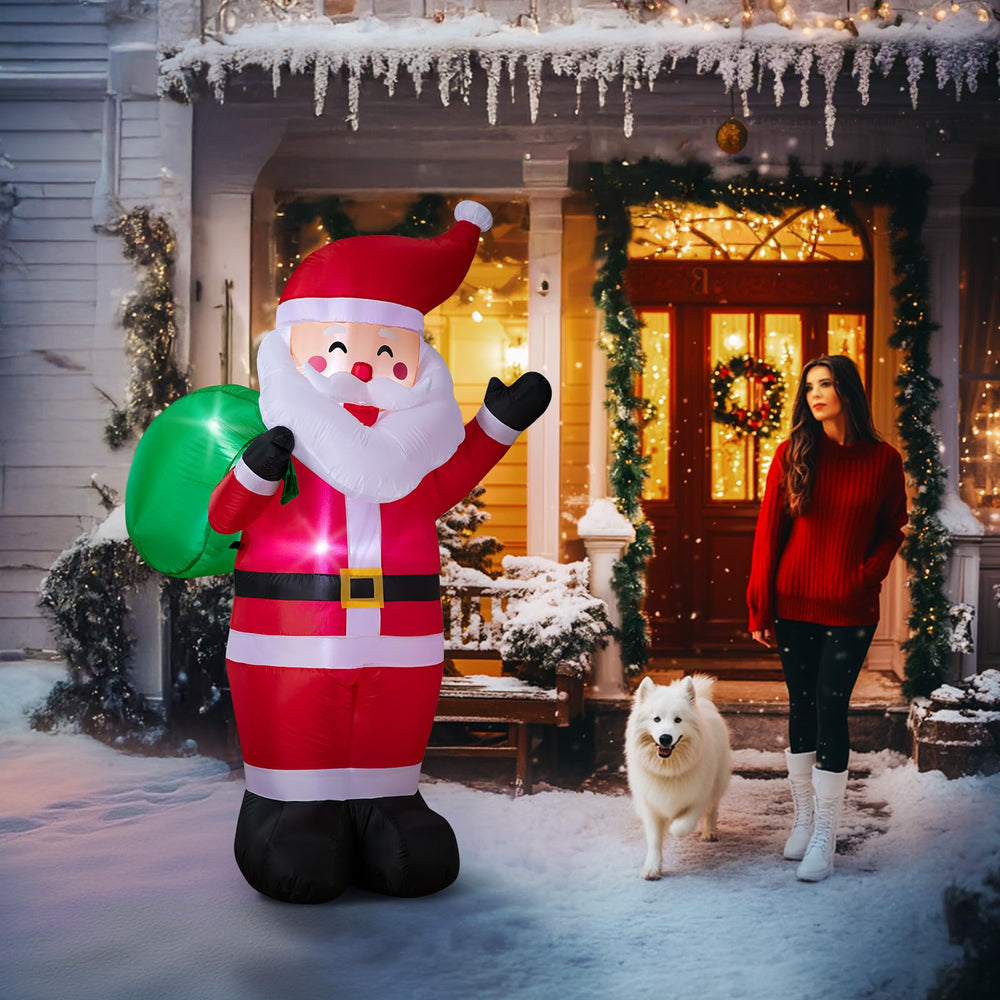 Dawdix Santa folded and packaged, showing compact storage and seasonal convenience