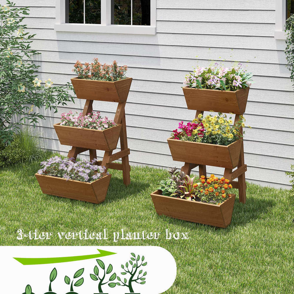 Dawnyard planter shown next to hand for scale, illustrating usable size advantage