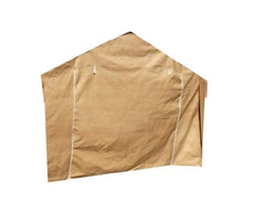 DAY STAR SHADES front panel full view showing beige cover and dimensions for protection