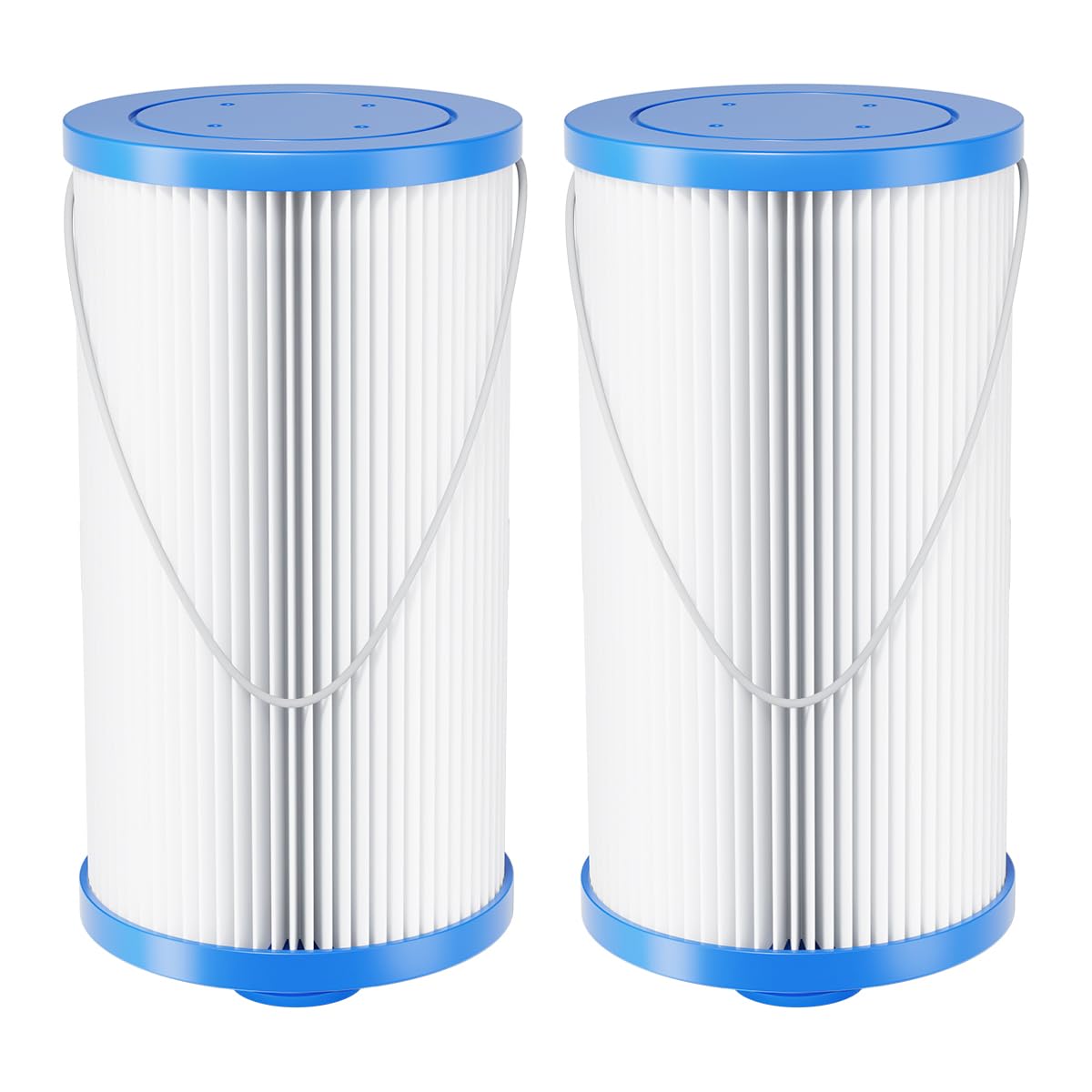 DAYEAR FC-2402 front view showing filter shape and closed top, ensures easy replacement